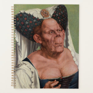Quentin Matsys - A Grotesque Old Woman Planner