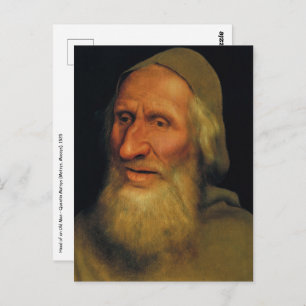 Quentin Matsys - Head of an Old Man Postcard