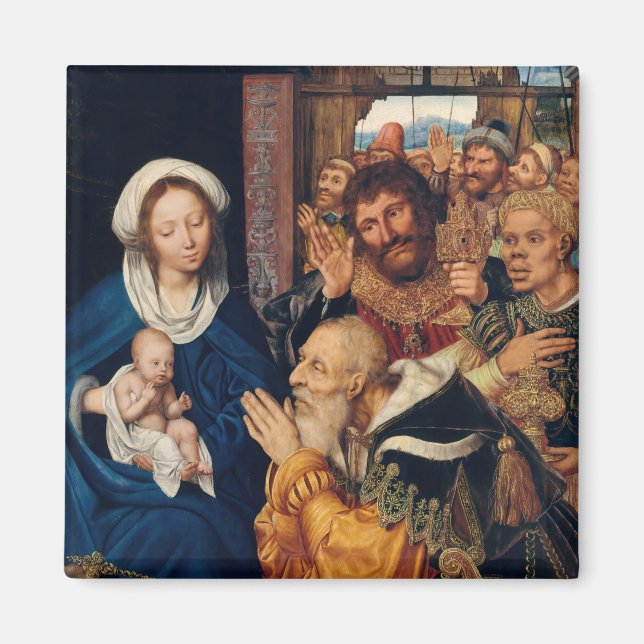 Quentin Matsys - The Adoration of the Magi Magnet (Front)
