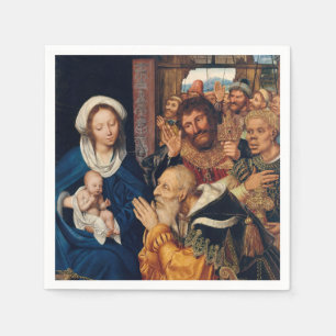 Quentin Matsys - The Adoration of the Magi Napkin