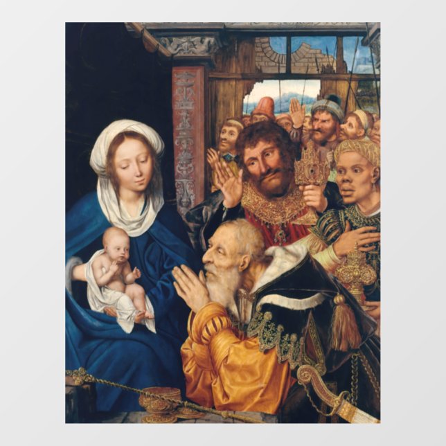 Quentin Matsys - The Adoration of the Magi Window Cling (Sheet)