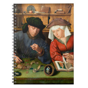 Quentin Matsys - The Moneylender and His Wife Notebook