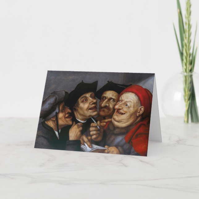 Quentin Matsys - The Purchase Agreement Card (Front)