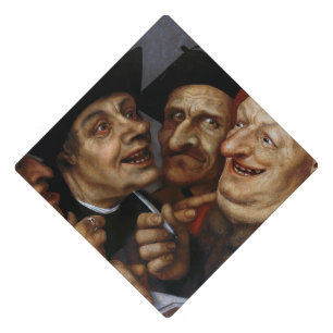 Quentin Matsys - The Purchase Agreement Graduation Cap Topper