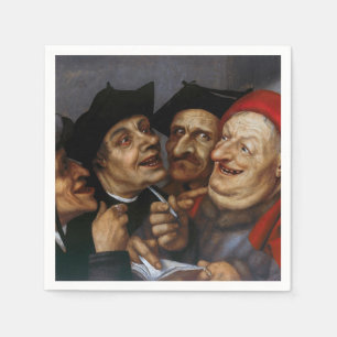 Quentin Matsys - The Purchase Agreement Napkin