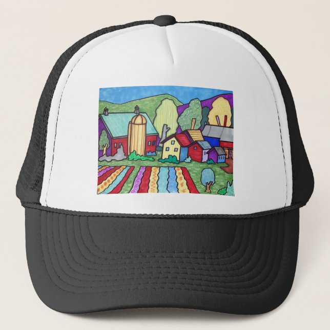 Quentin's Farm Trucker Hat (Front)