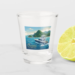 Quepos, Costa Rica Costa Rica Shot Glass