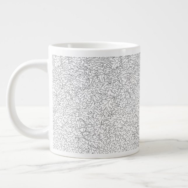 Quercus Alba – White Oak Large Coffee Mug (Left)