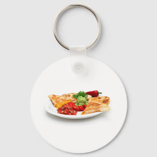 Quesadilla Keychain