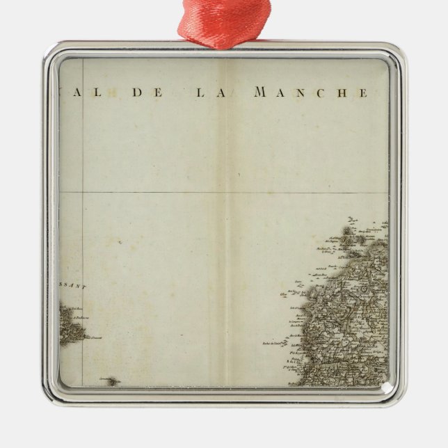 Quessant Metal Ornament (Front)