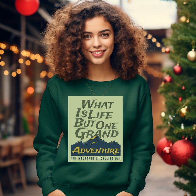 Qu'est-ce que la vie sauf un T-shirt d'aventure te (Créateur téléchargé)