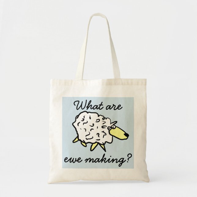 "Qu'est-ce que nous fabriquons ?" Sac de projet de (Devant)