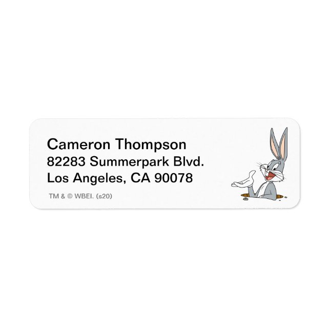 QU'EST-CE QU'IL Y A DOC?™ BUGS BUNNY™ Trou de lapi (Devant)