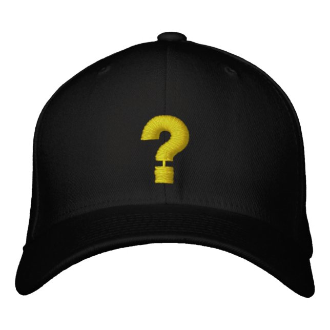 Quest ? embroidered hat (Front)