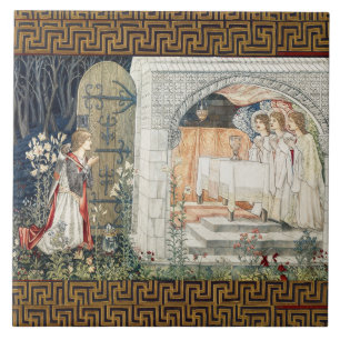 Quest for Holy Grail,Vision of Angels to Perceval  Tile
