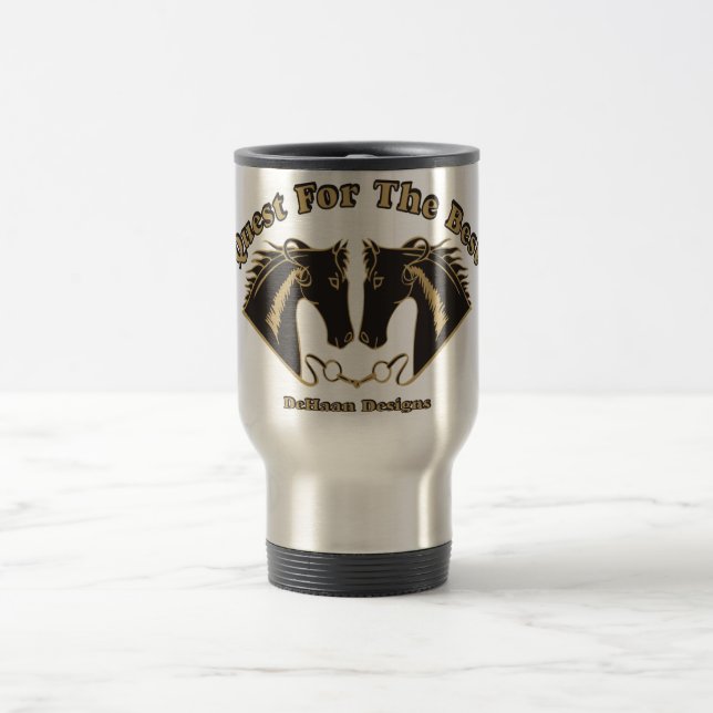 Quest For The Best Black Stallion Mug (Center)