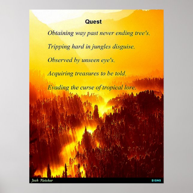 Quest Poster (Front)