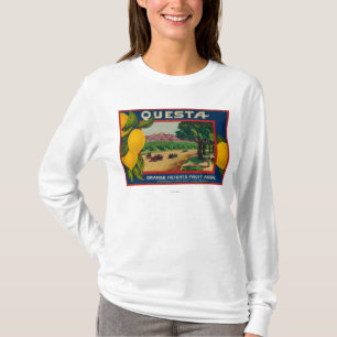 Questa Lemon LabelCorona, CA T-Shirt