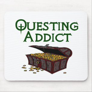 Questing Addict Mouse Pad