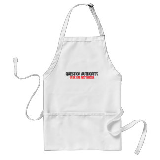 Question Authority Standard Apron