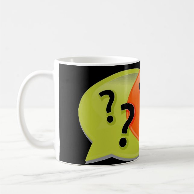 Question Everything Mug (Left)