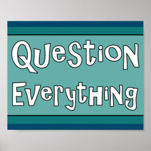 Question Everything    Poster