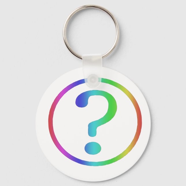 question keychain (Front)