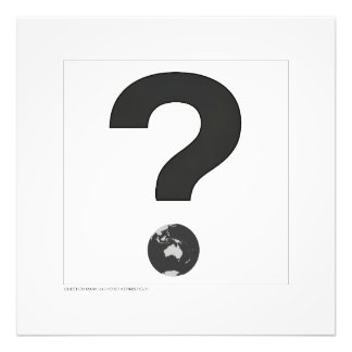 QUESTION MARK 03 PHOTO PRINT