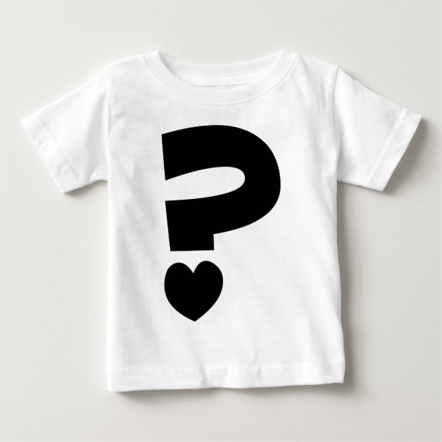 Question Mark Baby T-Shirt (Front)