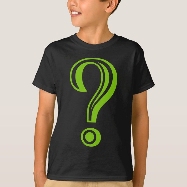 Question Mark Chiseled T-Shirt (Front)