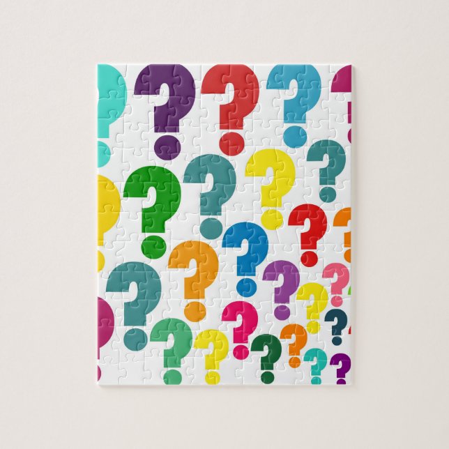 Question Mark Jigsaw Puzzle (Vertical)