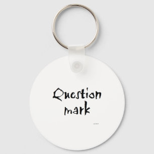 Question Mark Keychain