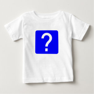 Question Mark Square Panel Baby T-Shirt