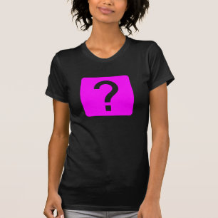 Question Mark Square Panel T-Shirt