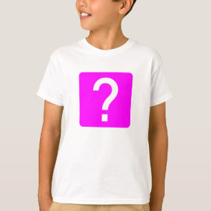 Question Mark Square Panel T-Shirt