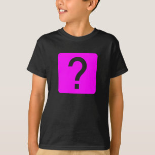Question Mark Square Panel T-Shirt