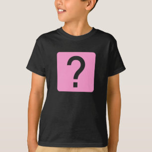 Question Mark Square Panel T-Shirt