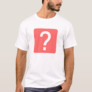 Question Mark Square Panel T-Shirt