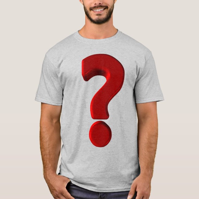 Question Mark T Shirt (Front)