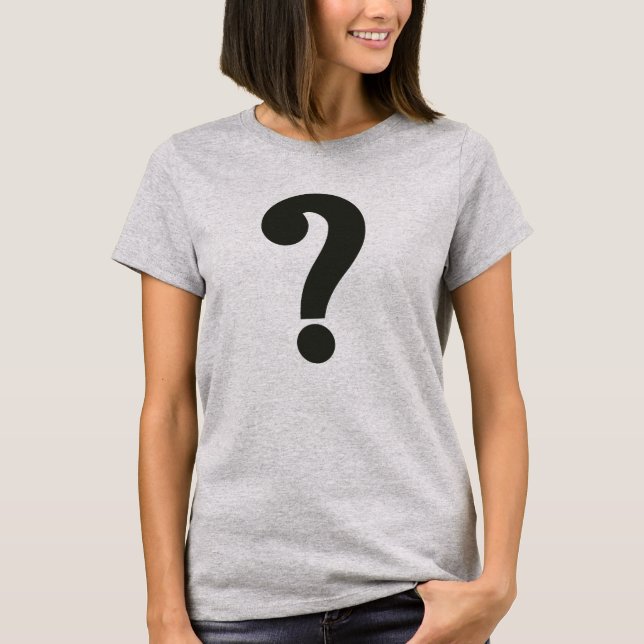 Question Mark  T-Shirt (Front)