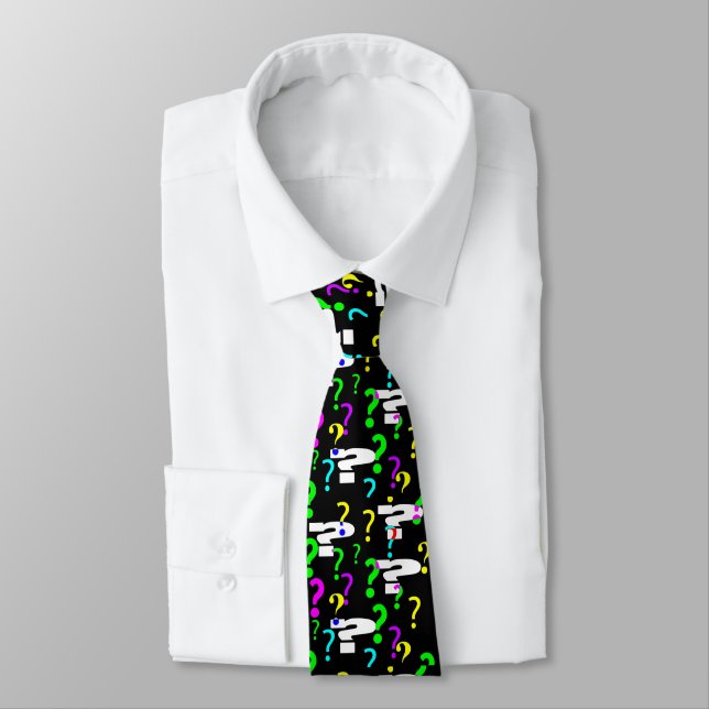 Question Mark  Tie (Tied)