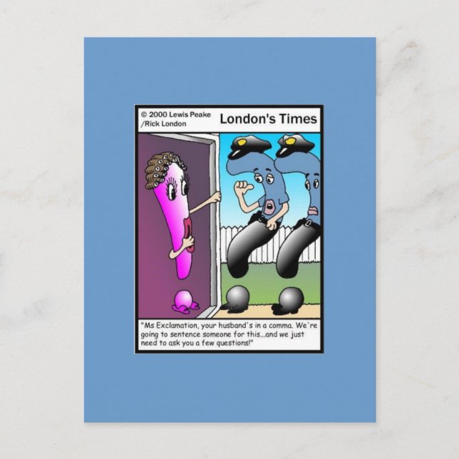 Question Police Cartes de poste réelles (Devant)