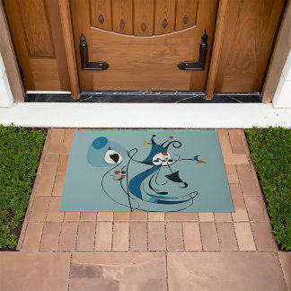 Questioning Star Gaze Doormat