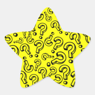 Questions Star Sticker