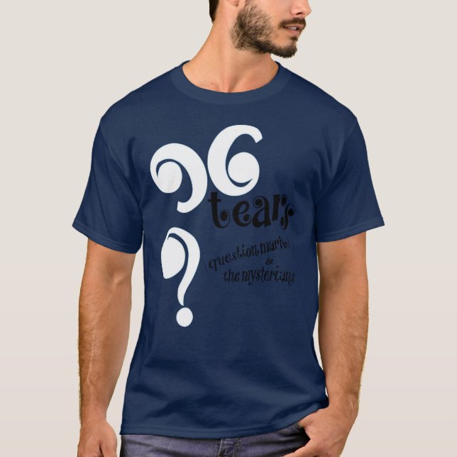 QuestionThe Mysterians Oversized T-Shirt (Front)