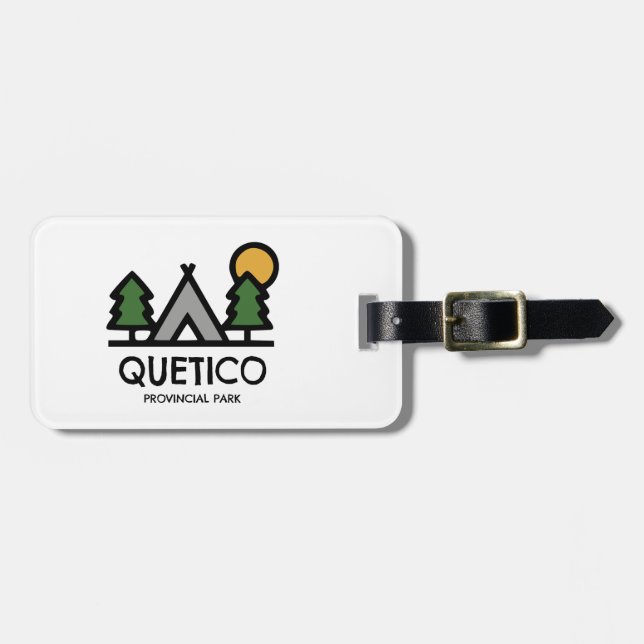 Quetico Provincial Park Luggage Tag (Front Horizontal)
