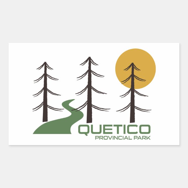 Quetico Provincial Park Trail Sticker (Front)