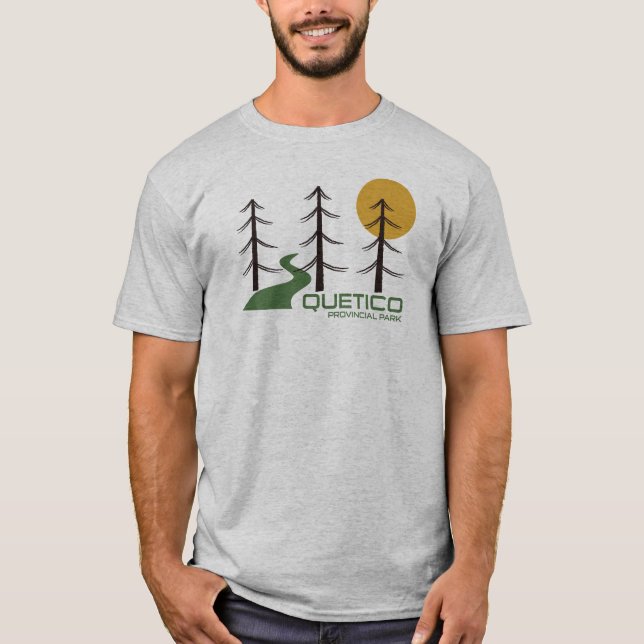 Quetico Provincial Park Trail T-Shirt (Front)