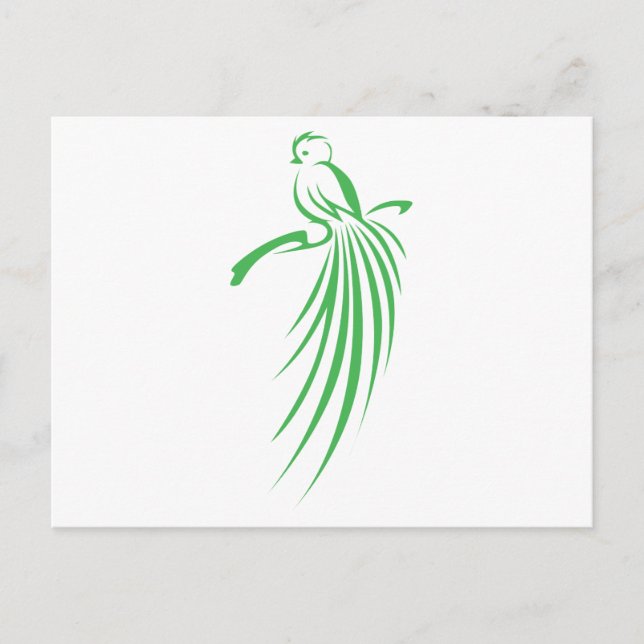 Quetzal Postcard (Front)