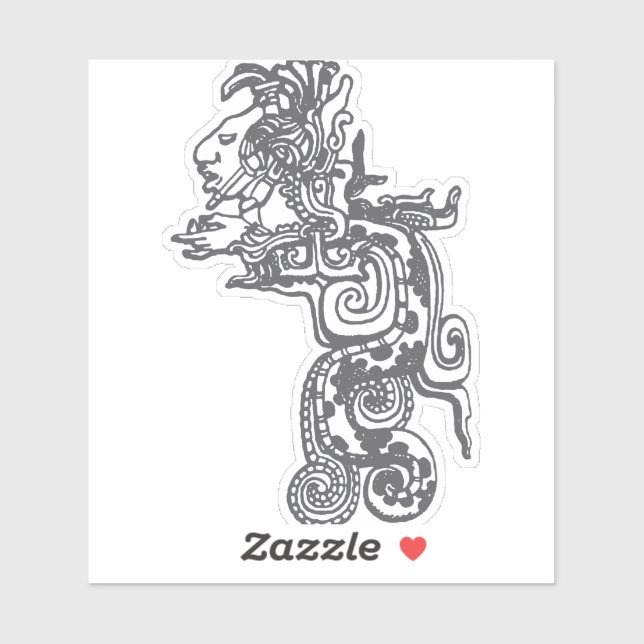 Quetzalcoatl Aztec Art (Sheet)